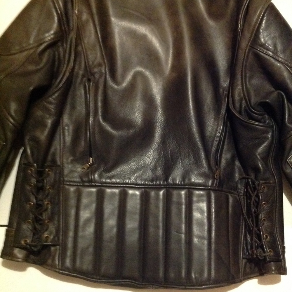 Men's leather jacket - Picture 4 of 7